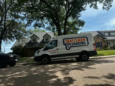 Craftsman plumbing residential service van.