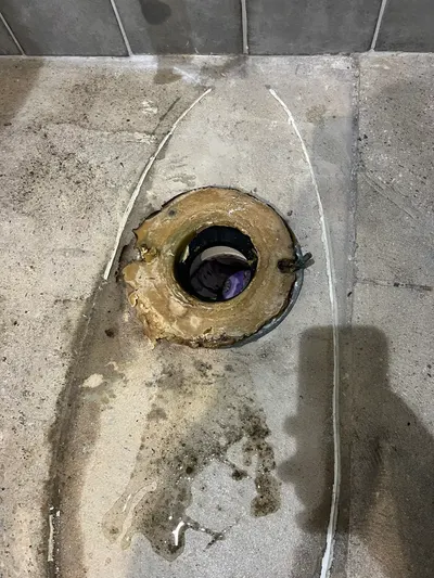 Remove toilet to replace seal during a fixture installation.